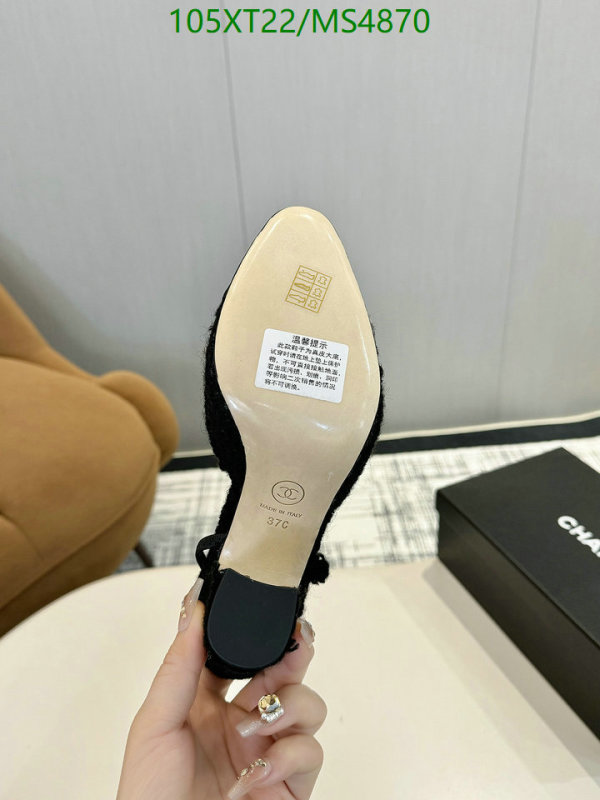 Women Shoes-Chanel Code: MS4870 $: 105USD