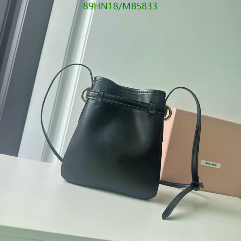 Miu Miu Bag-(4A)-Bucket bag- Code: MB5833 $: 89USD
