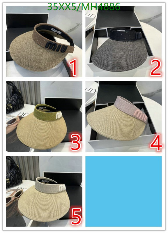 Cap-(Hat)-Miu Miu Code: MH4886 $: 35USD