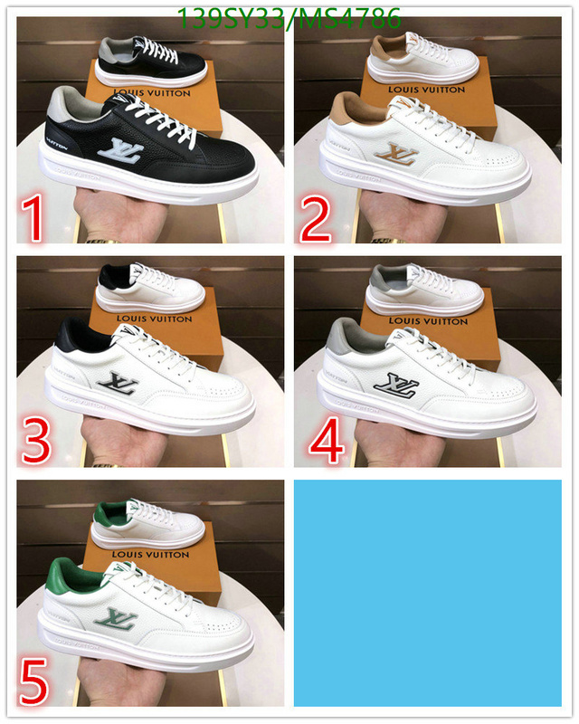Men shoes-LV Code: MS4786 $: 139USD