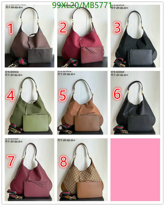 Gucci Bag-(4A)-Handbag- Code: MB5771 $: 99USD