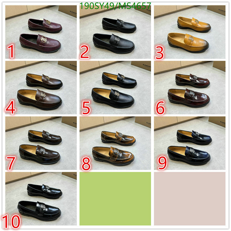 Men shoes-Burberry Code: MS4657 $: 190USD