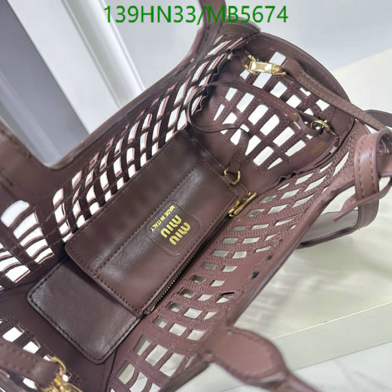 Miu Miu Bag-(4A)-Handbag- Code: MB5674 $: 139USD