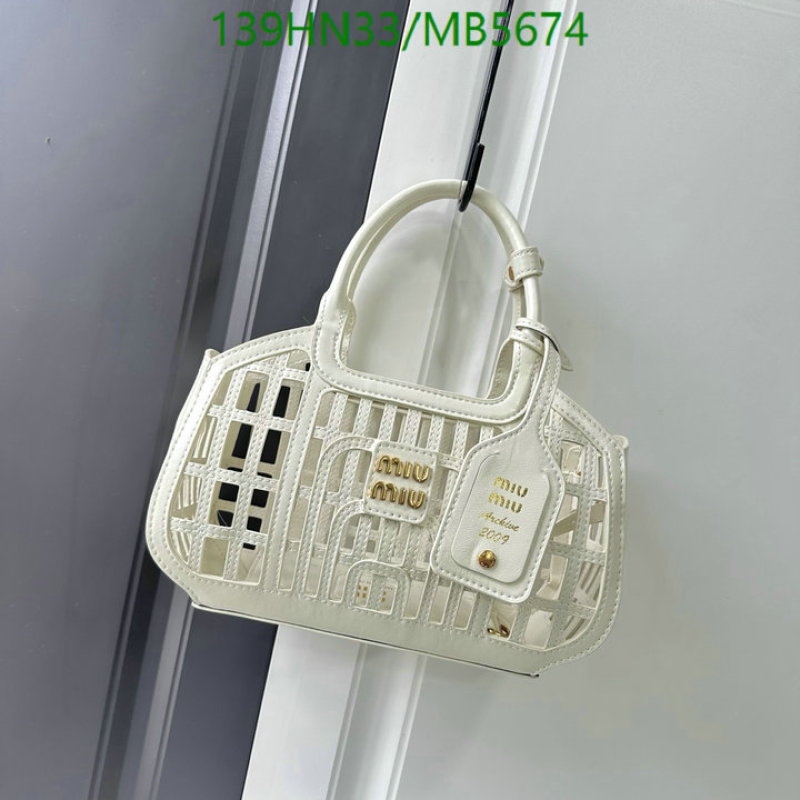 Miu Miu Bag-(4A)-Handbag- Code: MB5674 $: 139USD