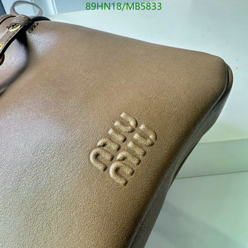 Miu Miu Bag-(4A)-Bucket bag- Code: MB5833 $: 89USD