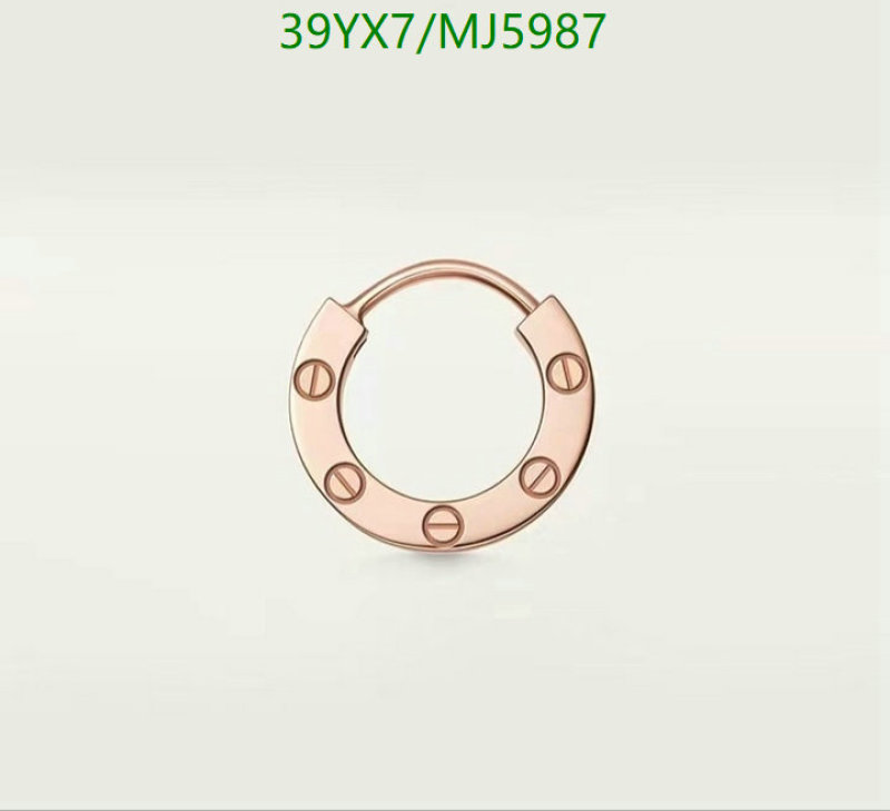 Jewelry-Cartier Code: MJ5987 $: 39USD