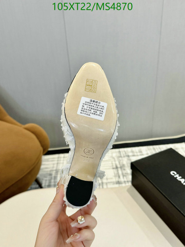 Women Shoes-Chanel Code: MS4870 $: 105USD