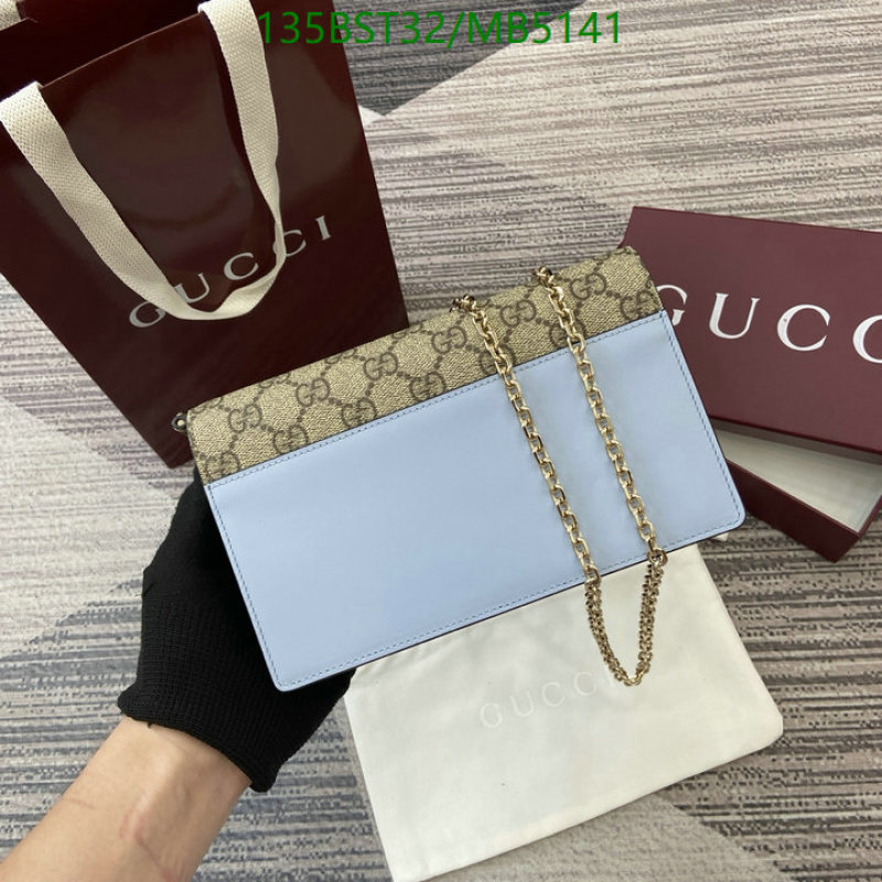 Gucci Bag-(Mirror)-Crossbody- Code: MB5141 $: 135USD