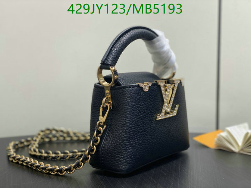 LV Bag-(Mirror)-Handbag- Code: MB5193