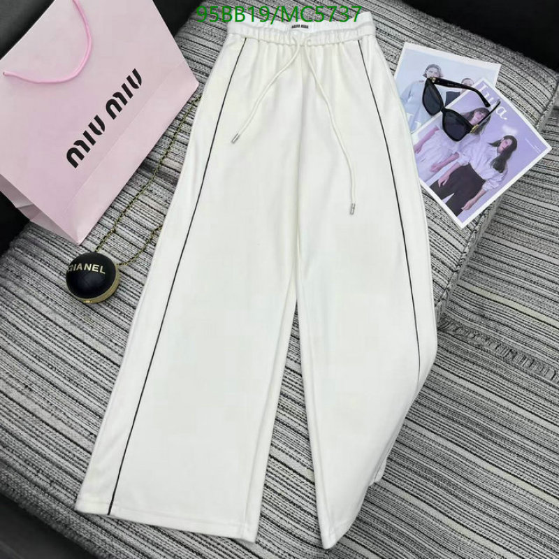 Clothing-MIUMIU Code: MC5737 $: 95USD