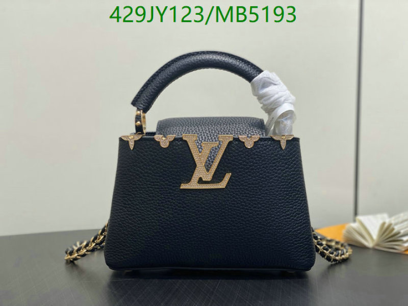 LV Bag-(Mirror)-Handbag- Code: MB5193