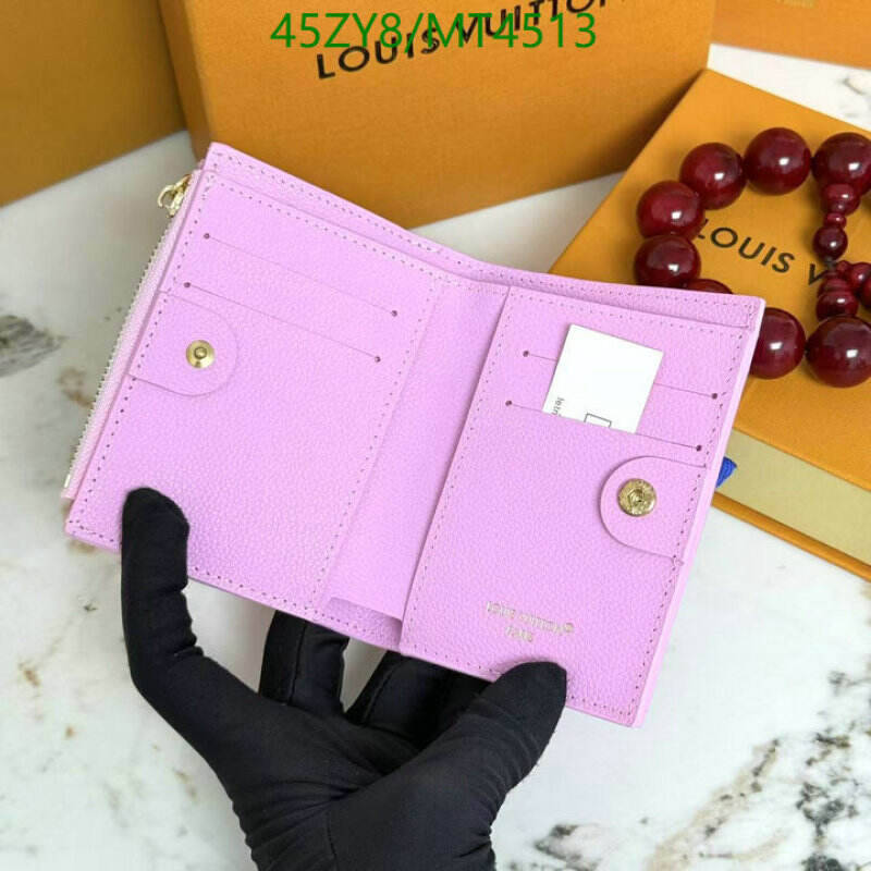LV Bag-(4A)-Wallet- Code: MT4513 $: 45USD