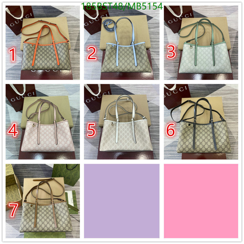Gucci Bag-(Mirror)-Handbag- Code: MB5154 $: 185USD