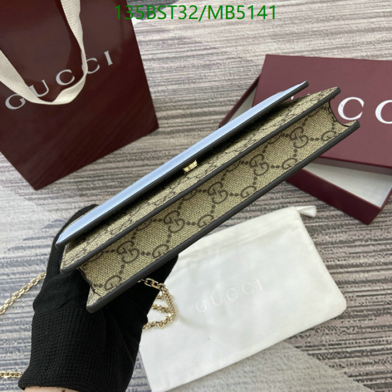 Gucci Bag-(Mirror)-Crossbody- Code: MB5141 $: 135USD