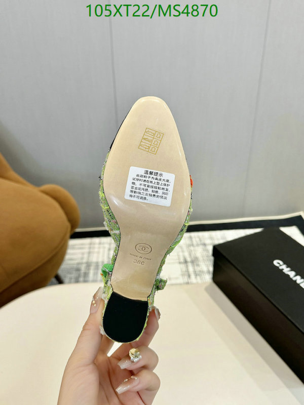 Women Shoes-Chanel Code: MS4870 $: 105USD