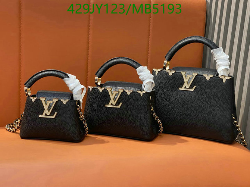 LV Bag-(Mirror)-Handbag- Code: MB5193