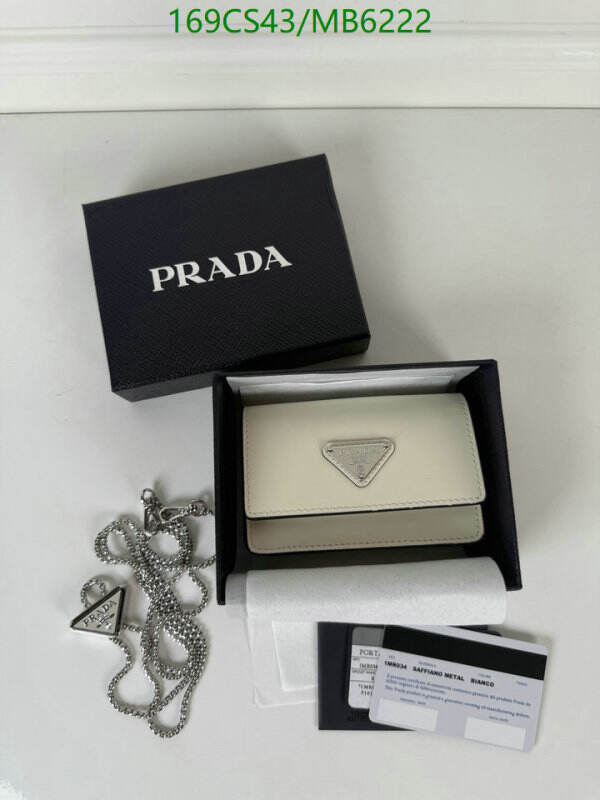 Prada Bag-(Mirror)-Crossbody- Code: MB6222 $: 169USD