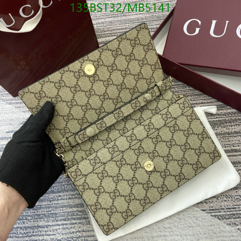 Gucci Bag-(Mirror)-Crossbody- Code: MB5141 $: 135USD