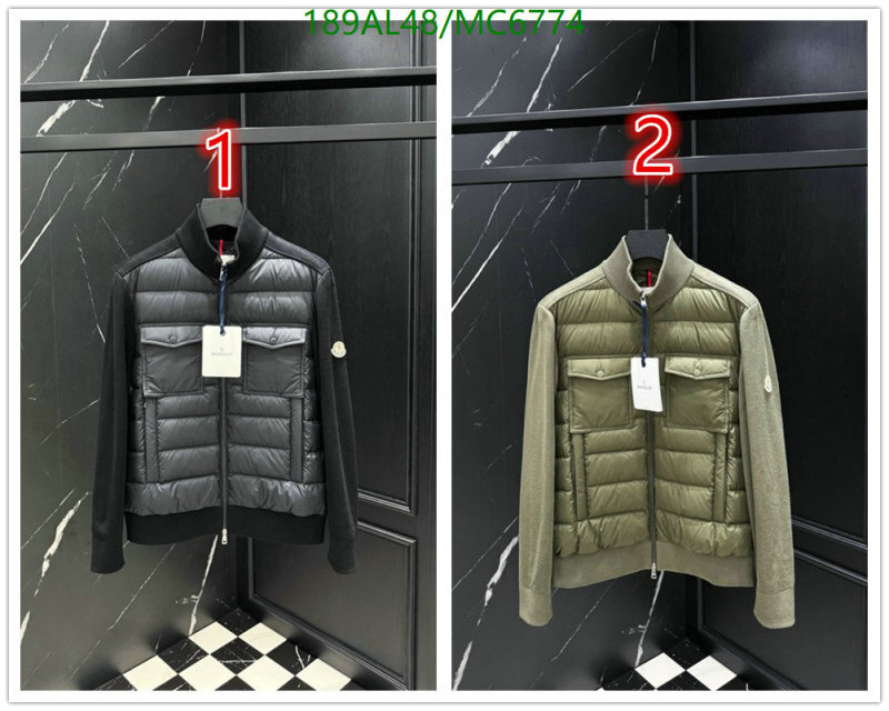 Down jacket Men-Moncler Code: MC6774 $: 189USD