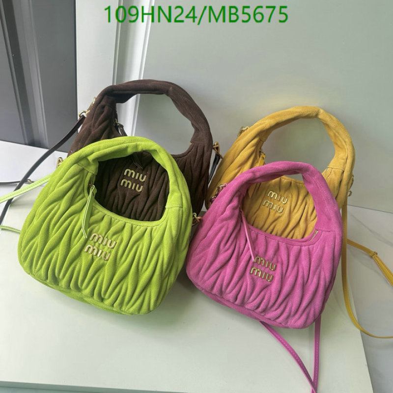 Miu Miu Bag-(4A)-Crossbody- Code: MB5675 $: 109USD