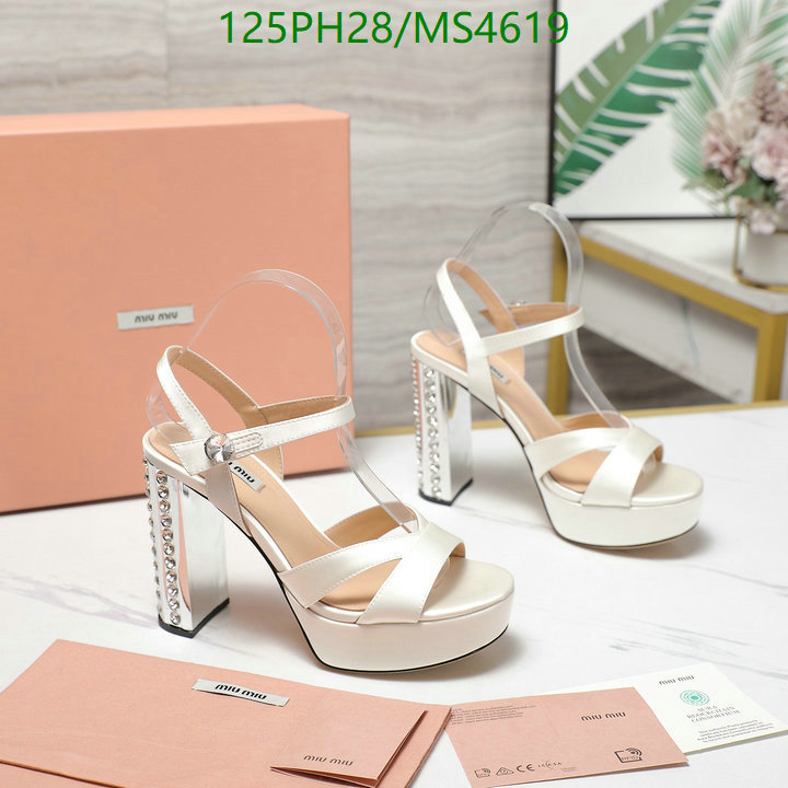 Women Shoes-Miu Miu Code: MS4619 $: 125USD