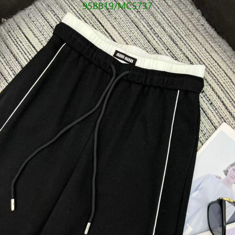 Clothing-MIUMIU Code: MC5737 $: 95USD