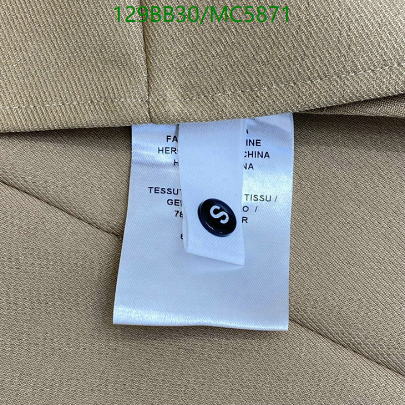 Clothing-Valentino Code: MC5871 $: 129USD