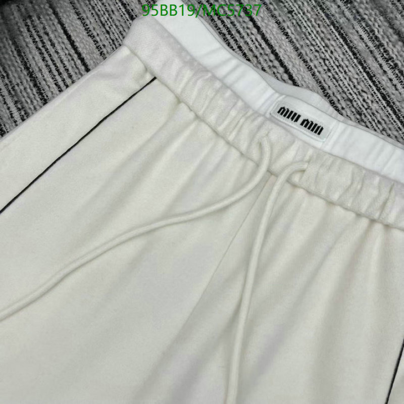 Clothing-MIUMIU Code: MC5737 $: 95USD