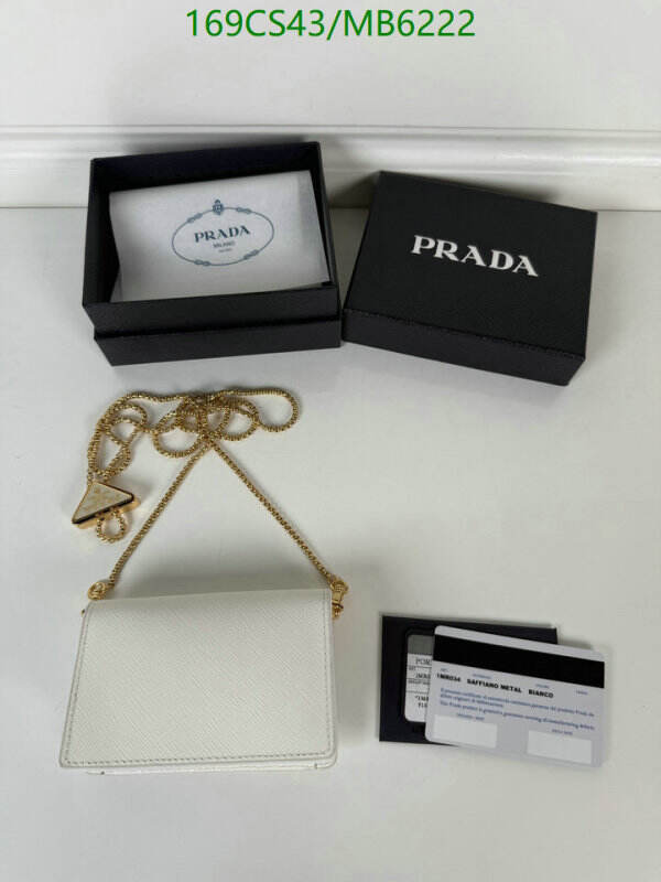 Prada Bag-(Mirror)-Crossbody- Code: MB6222 $: 169USD
