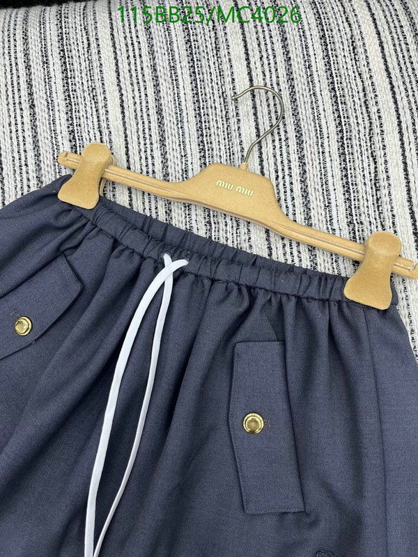 Clothing-MIUMIU Code: MC4026 $: 115USD