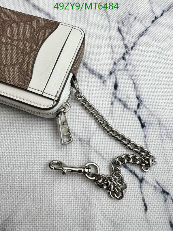 Coach Bag-(4A)-Wallet- Code: MT6484 $: 49USD