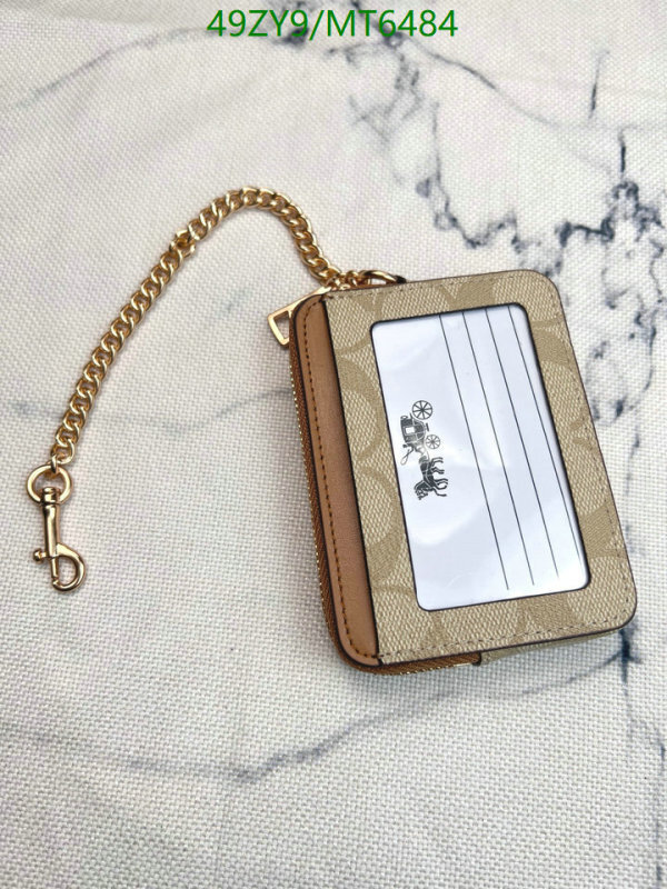 Coach Bag-(4A)-Wallet- Code: MT6484 $: 49USD