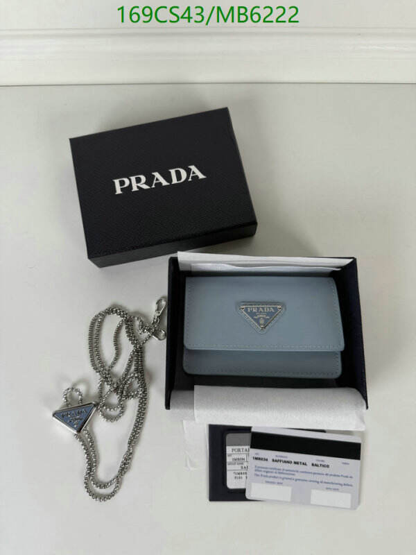 Prada Bag-(Mirror)-Crossbody- Code: MB6222 $: 169USD