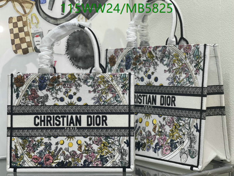 Dior Bag-(Mirror)-Book Tote- Code: MB5825