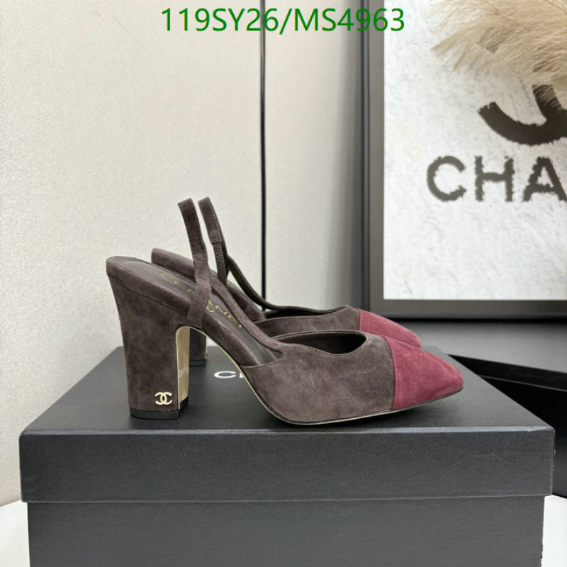 Women Shoes-Chanel Code: MS4963 $: 119USD
