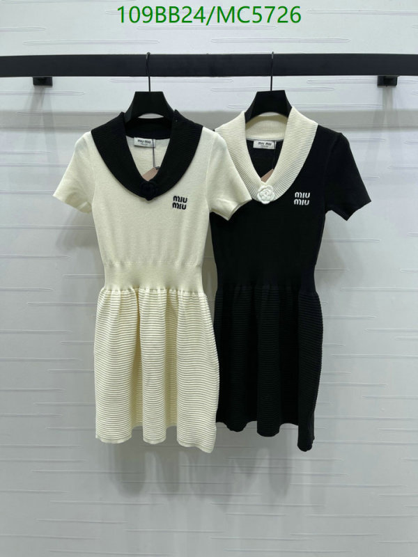 Clothing-MIUMIU Code: MC5726 $: 109USD