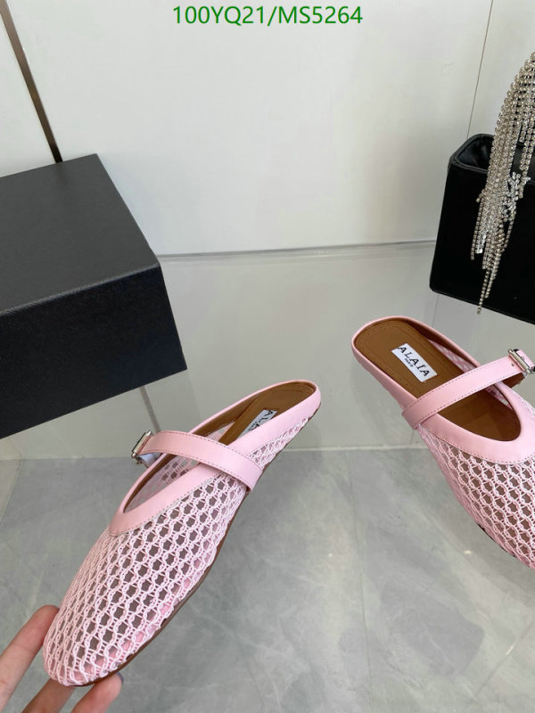 Women Shoes-ALAIA Code: MS5264 $: 100USD