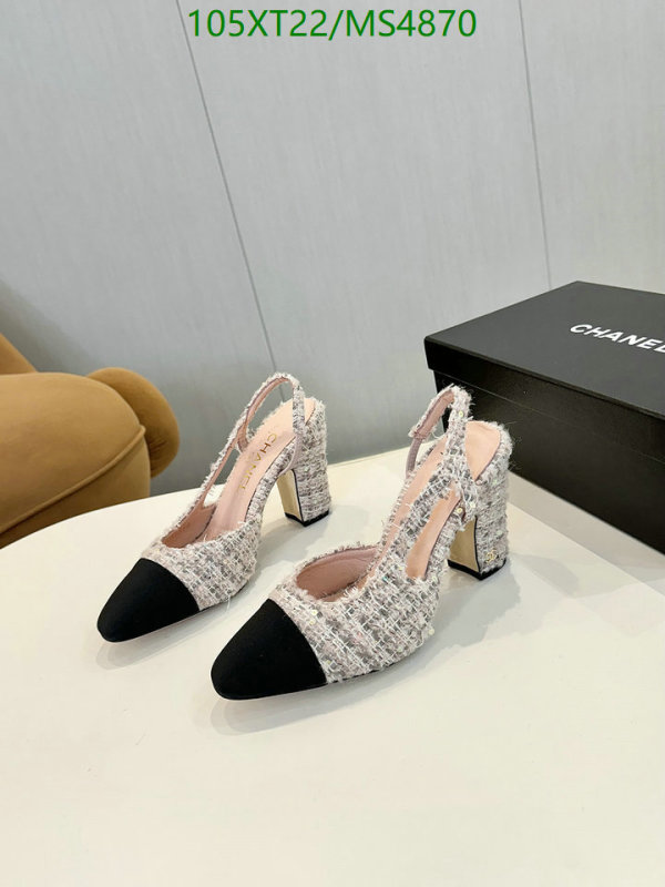 Women Shoes-Chanel Code: MS4870 $: 105USD