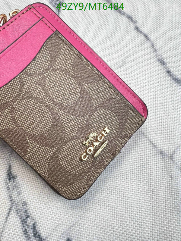 Coach Bag-(4A)-Wallet- Code: MT6484 $: 49USD
