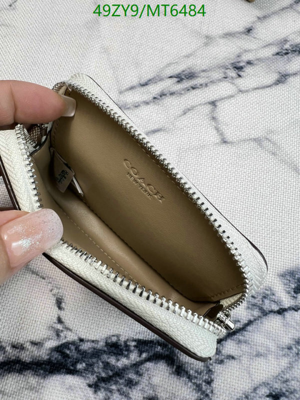 Coach Bag-(4A)-Wallet- Code: MT6484 $: 49USD