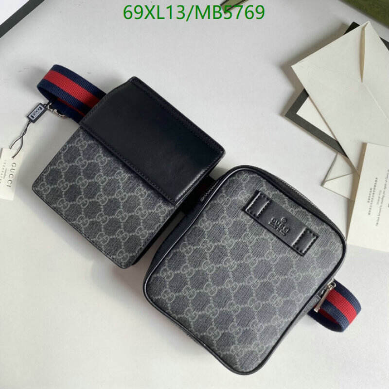 Gucci Bag-(4A)-Belt Bag-Chest Bag-- Code: MB5769 $: 69USD