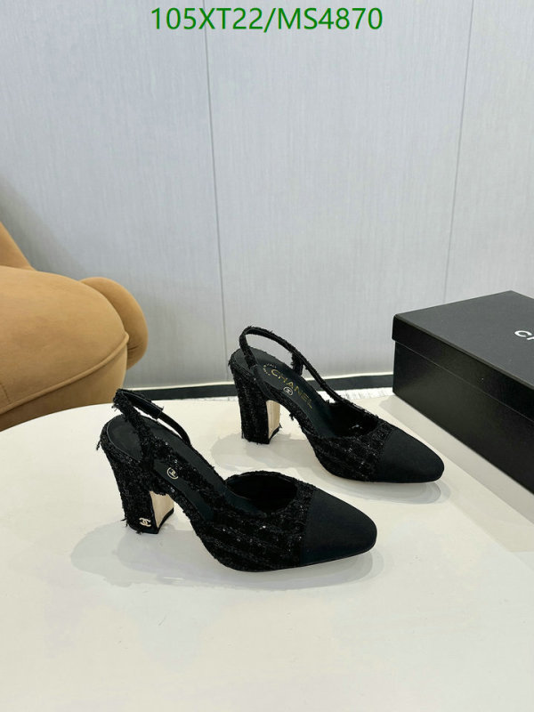 Women Shoes-Chanel Code: MS4870 $: 105USD