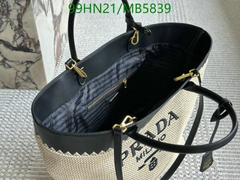 Prada Bag-(4A)-Handbag- Code: MB5839 $: 99USD
