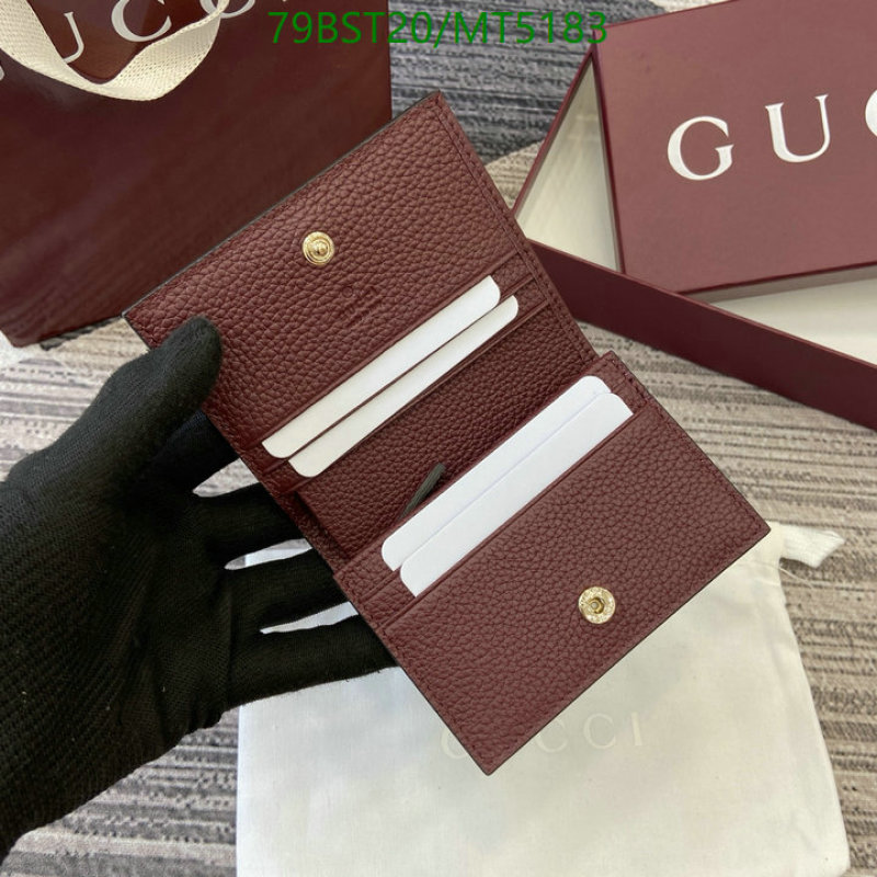 Gucci Bag-(Mirror)-Wallet- Code: MT5183 $: 79USD