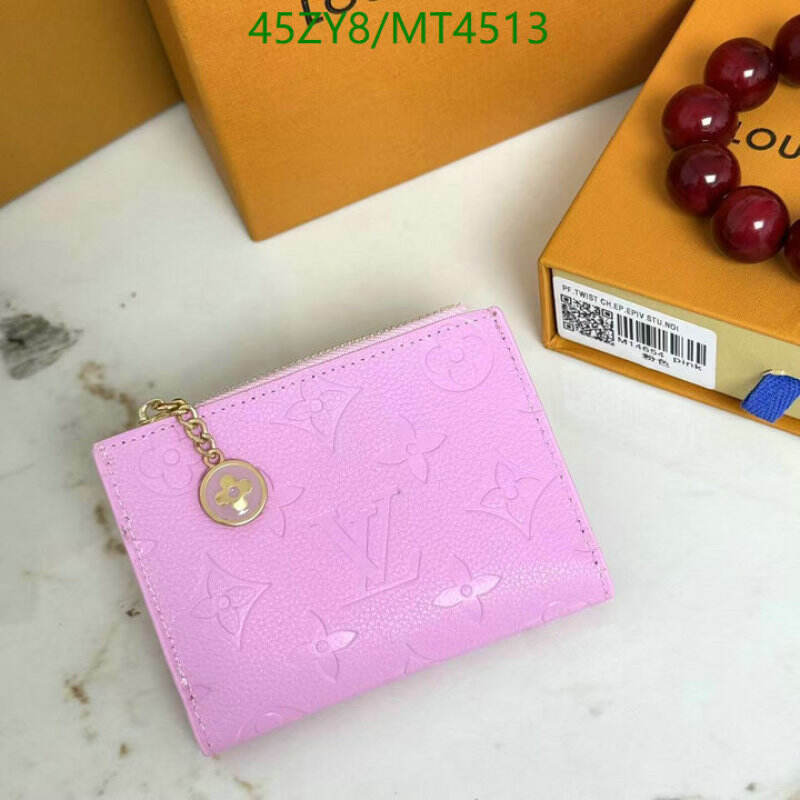 LV Bag-(4A)-Wallet- Code: MT4513 $: 45USD