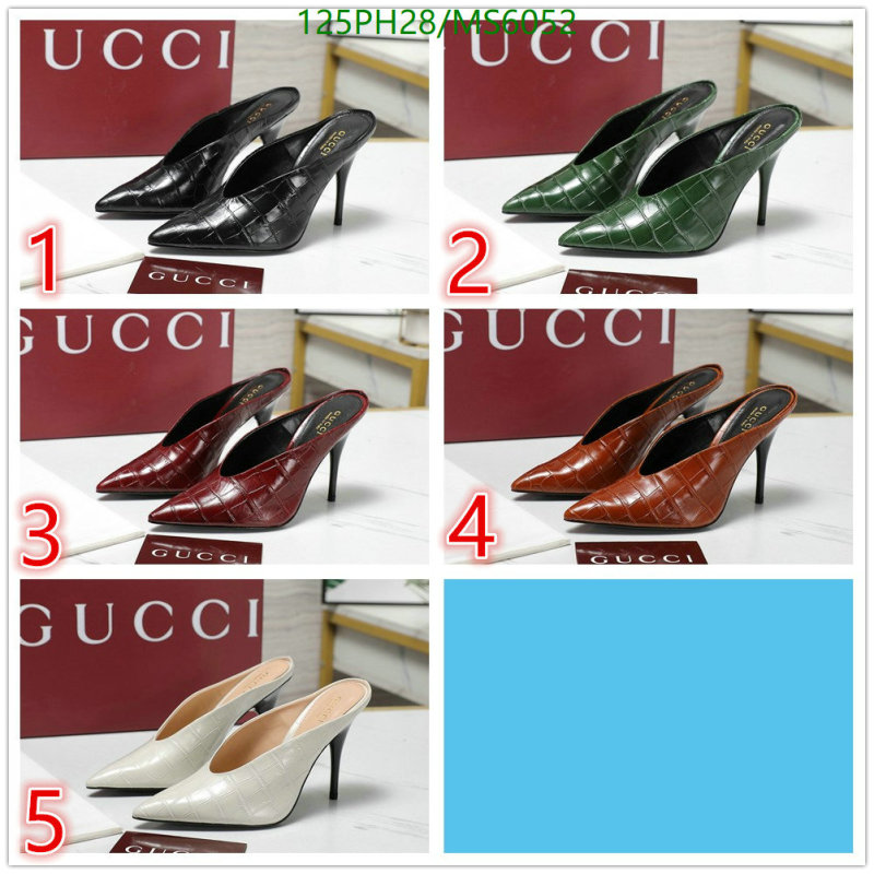 Women Shoes-Gucci Code: MS6052 $: 125USD