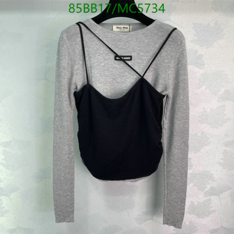 Clothing-MIUMIU Code: MC5734 $: 85USD