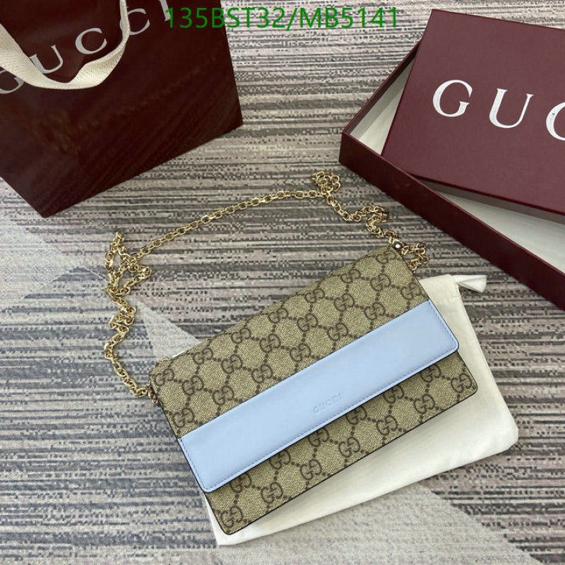Gucci Bag-(Mirror)-Crossbody- Code: MB5141 $: 135USD