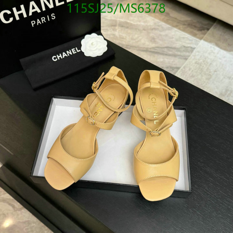 Women Shoes-Chanel Code: MS6378 $: 115USD