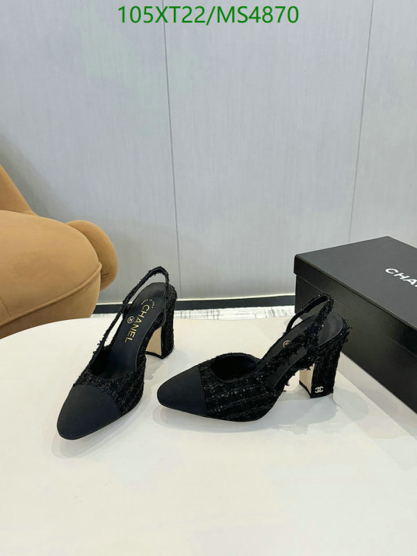Women Shoes-Chanel Code: MS4870 $: 105USD